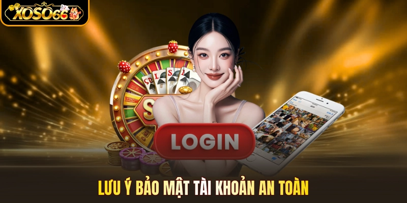 Lưu ý bảo mật tài khoản an toàn