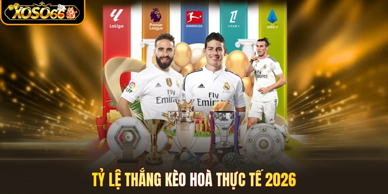 Tỷ lệ thắng kèo hoà thực tế 2026